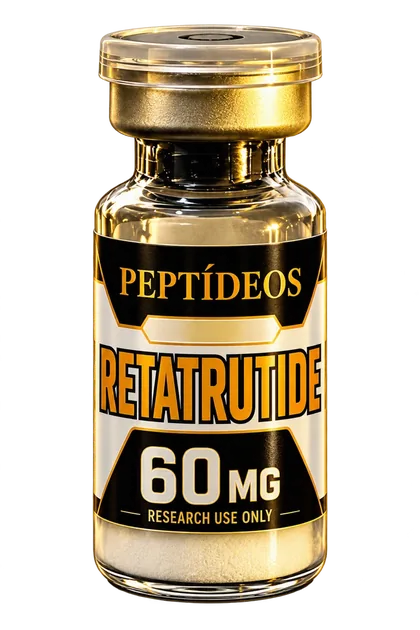 Vial ilustrativo Retatrutide 60 mg